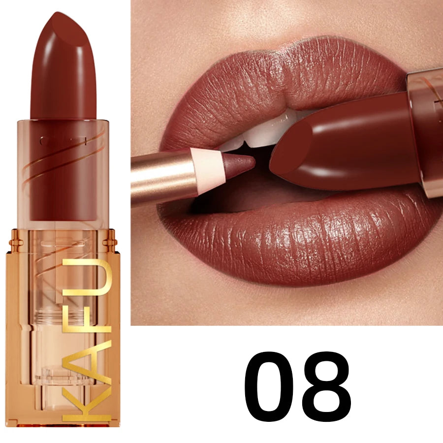 Rouge à lèvres mat 14 couleurs, longue tenue, fini velours, maquillage mat et lisse, encre à lèvres, cadeau pour femme, gloss