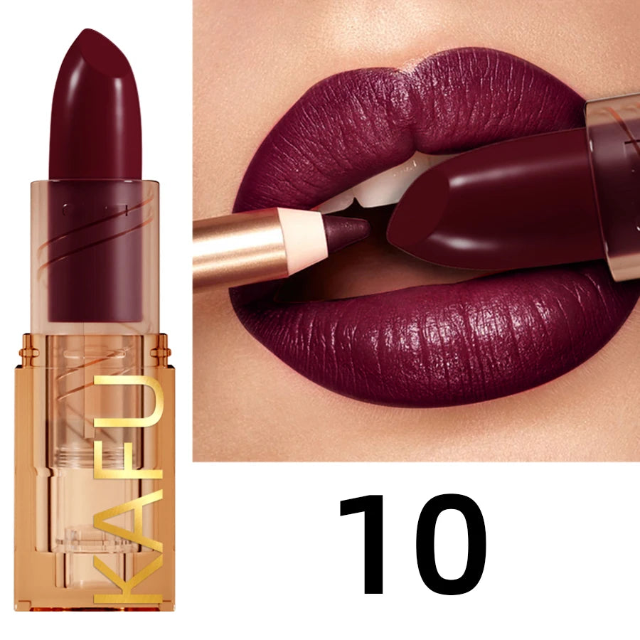 Rouge à lèvres mat 14 couleurs, longue tenue, fini velours, maquillage mat et lisse, encre à lèvres, cadeau pour femme, gloss