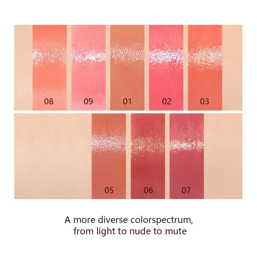 Baume fondant brillant rom&nd (01-09), Toucher doux, Fini brillant non collant, Fraîcheur garantie, Collection Festive, K-Beauty, Maquillage