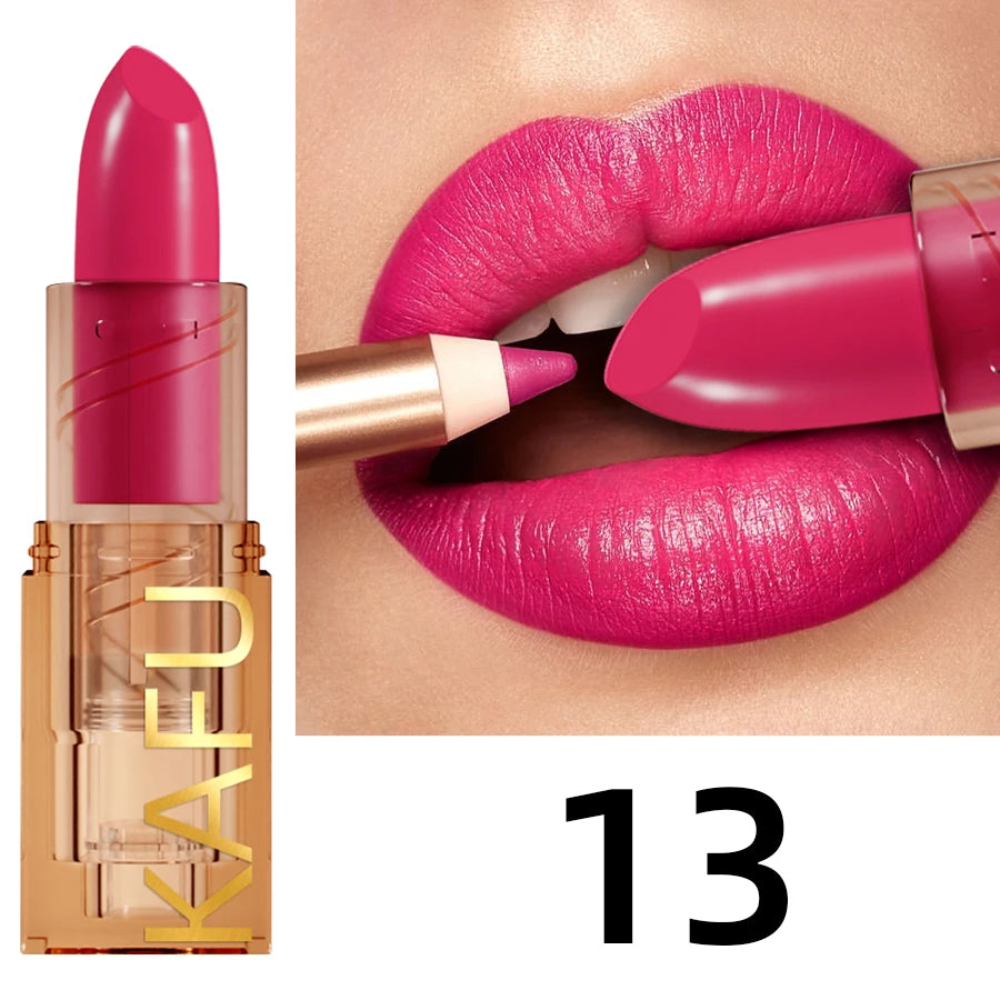 Rouge à lèvres mat 14 couleurs, longue tenue, fini velours, maquillage mat et lisse, encre à lèvres, cadeau pour femme, gloss