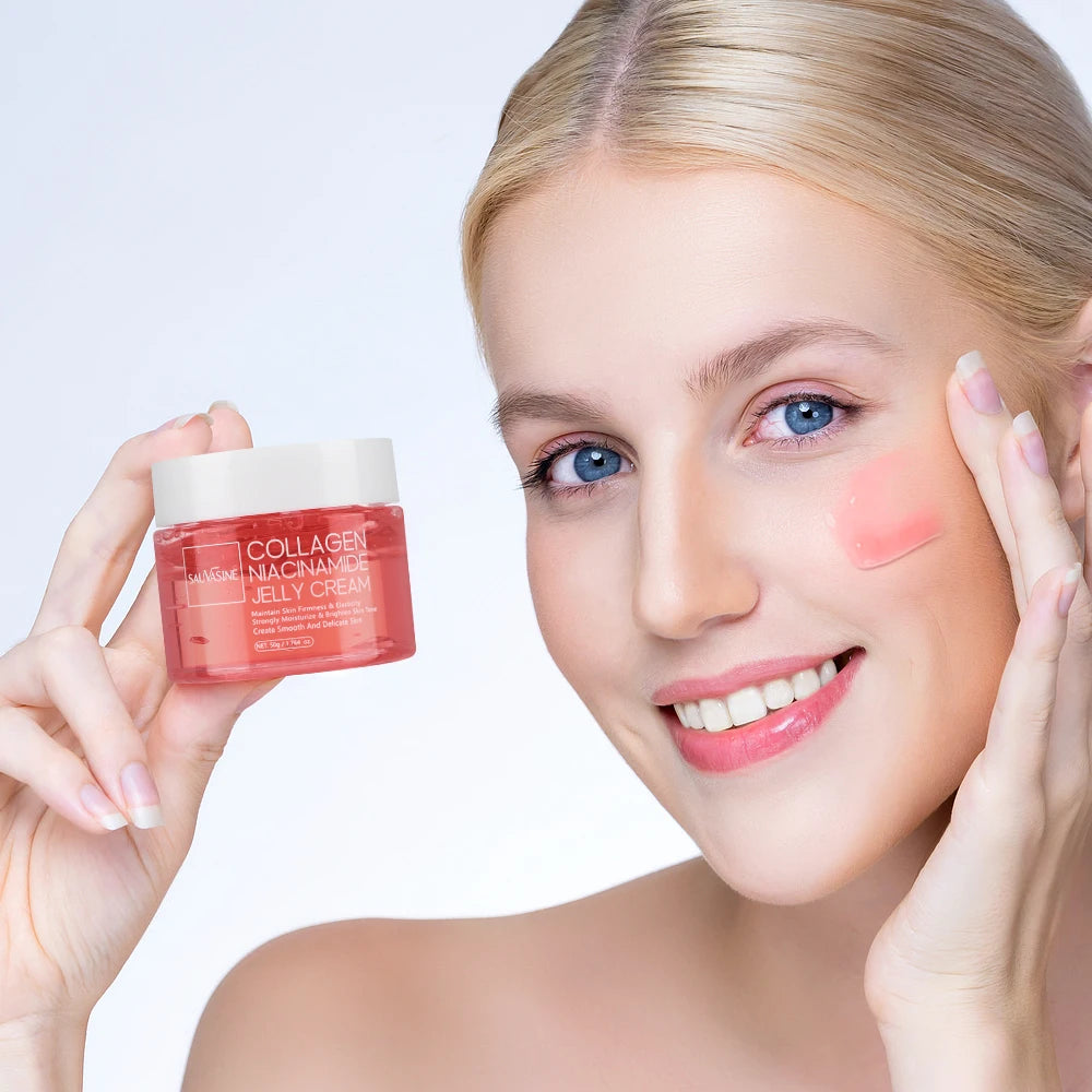 Soin coréen pour la peau - Masque de nuit hydratant intense et longue durée au collagène, niacinamide et collagène hydrolysé (50 g)